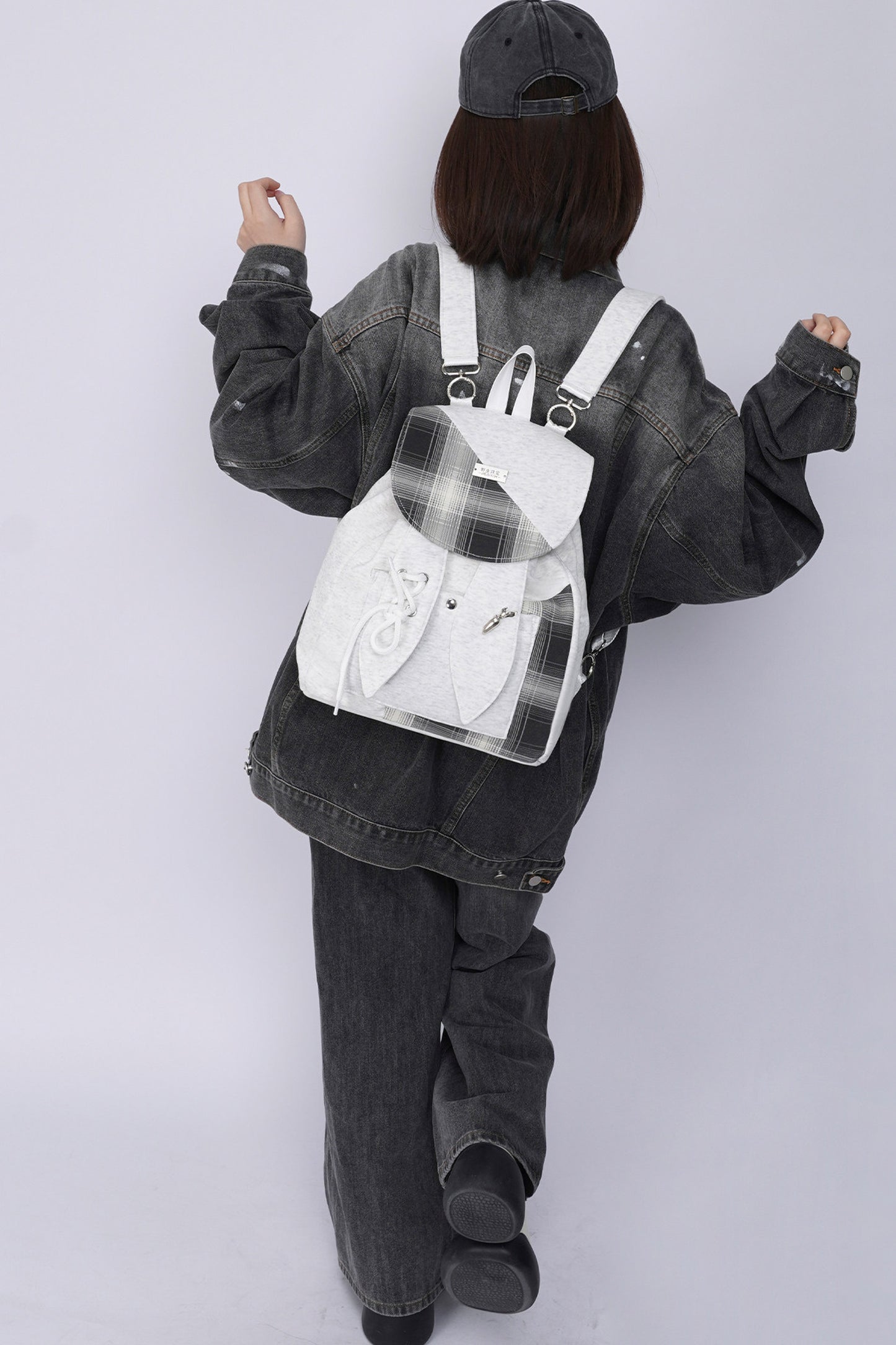Outdoor Travel Cute Flip-Top Backpack