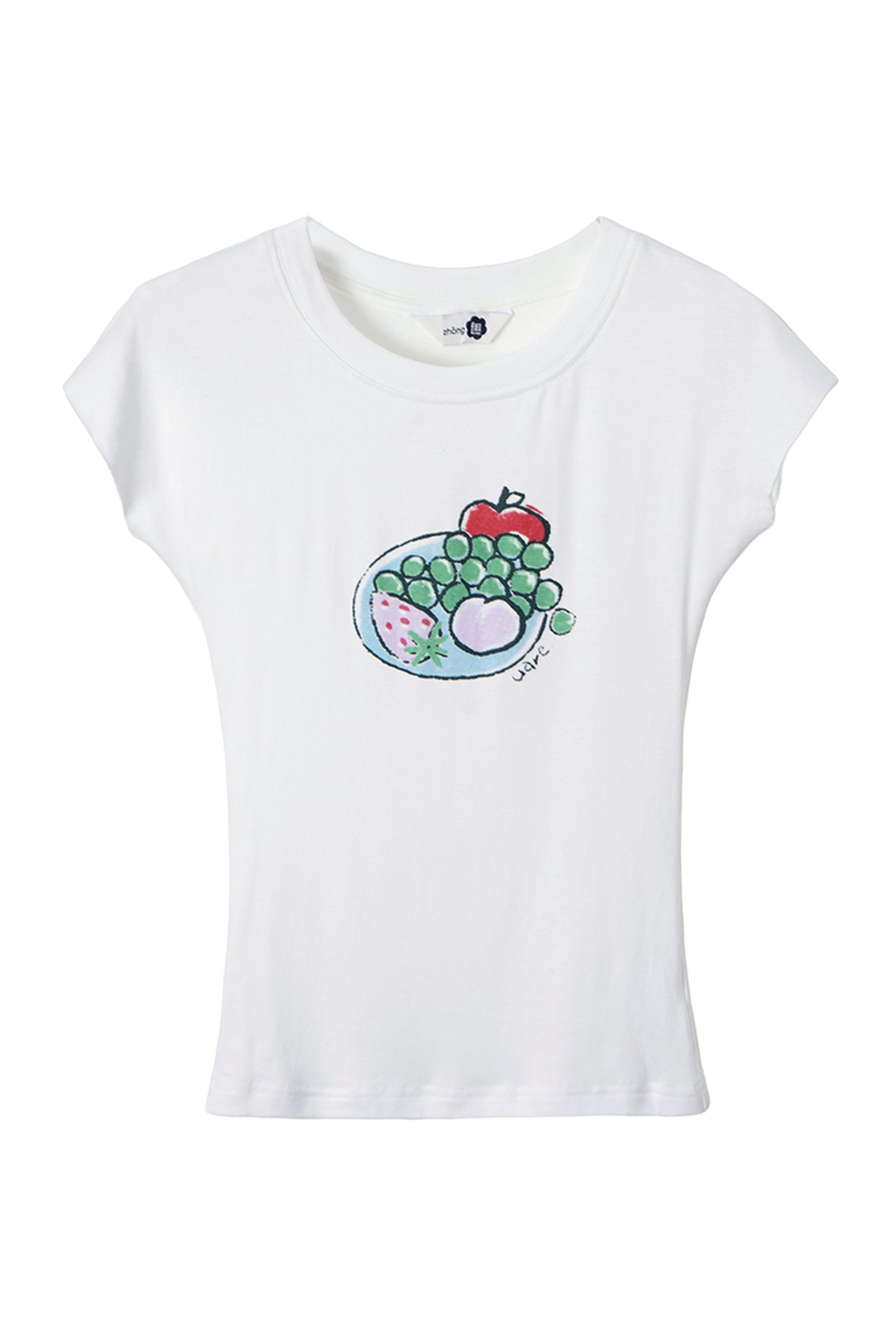 Fruit Platter Tencel Blend Short Sleeve T-Shirt