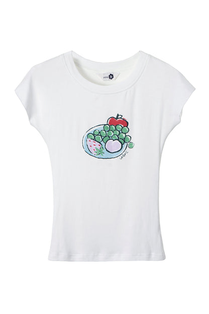 Fruit Platter Tencel Blend Short Sleeve T-Shirt