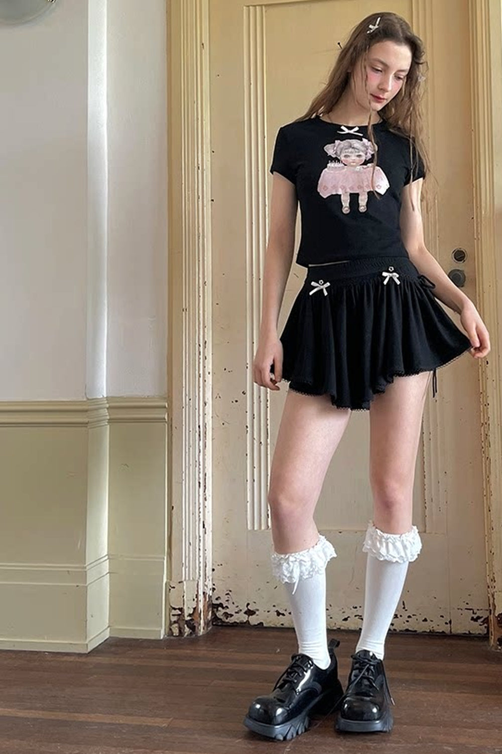Cute Doll Short-Sleeved T-Shirt
