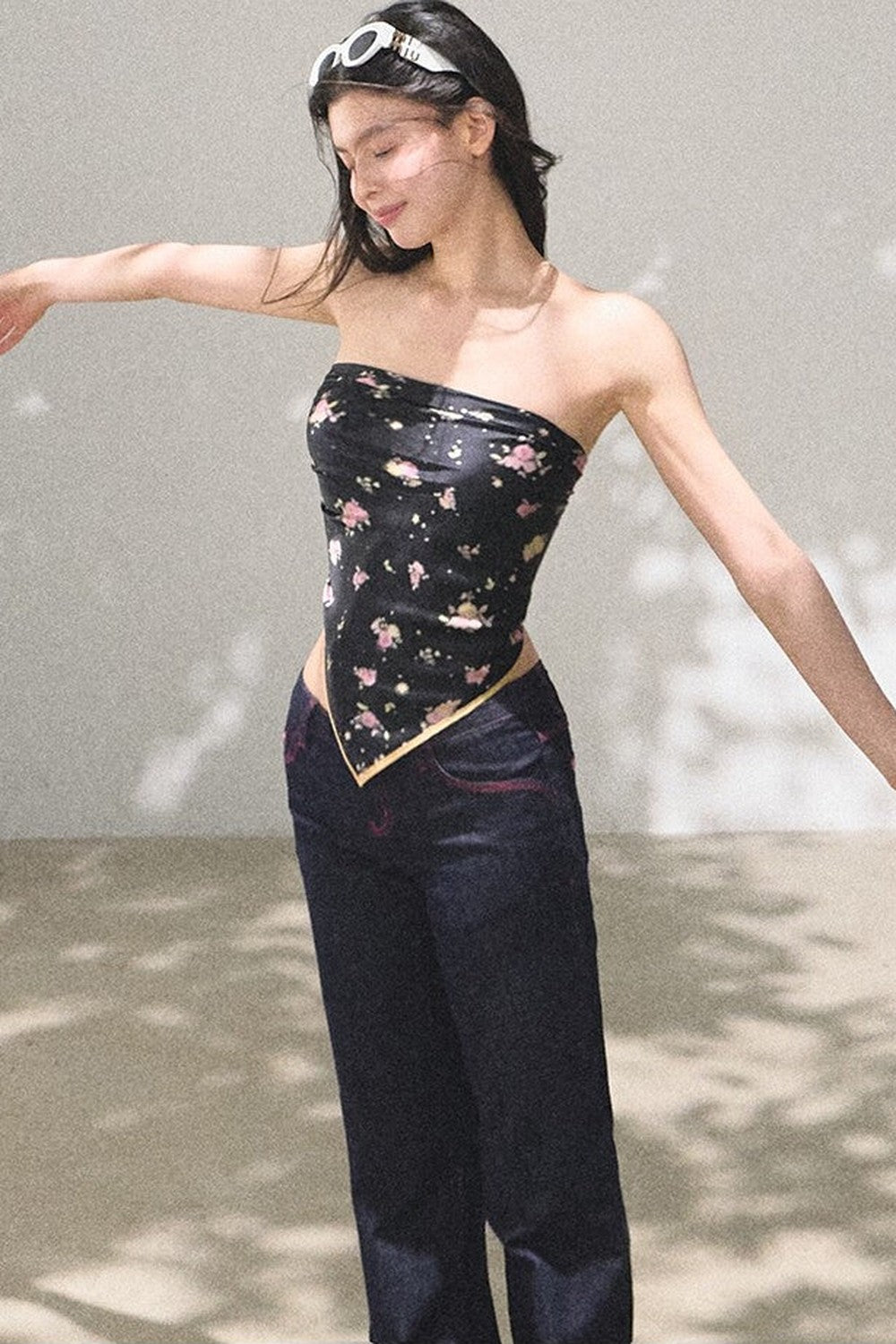 Mulberry Silk Magic Scarf Top