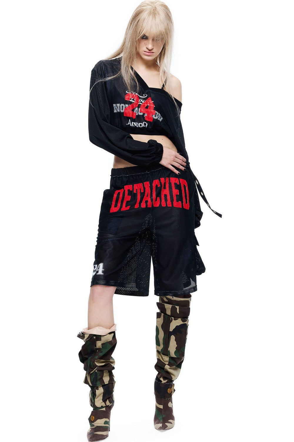 Reversible Punk Sporty Suit Set-Up