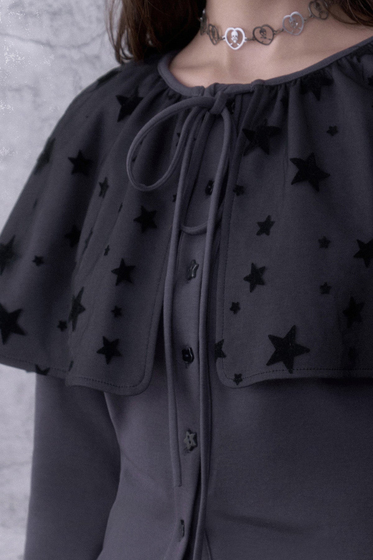Star Shawl Cardigan Set