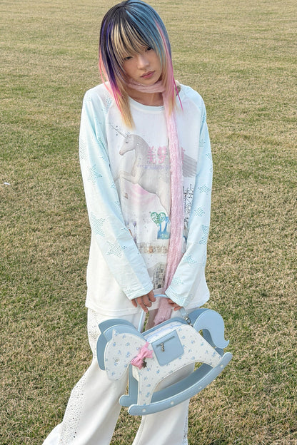 Rocking Horse Crossbody Handheld Bag