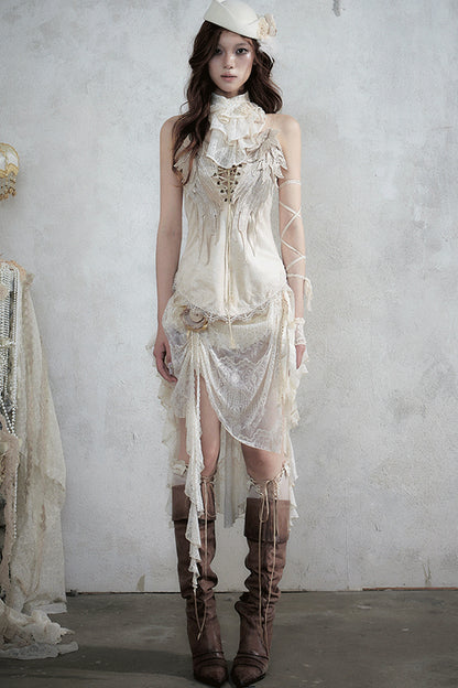Baroque Lace Collar Scarf