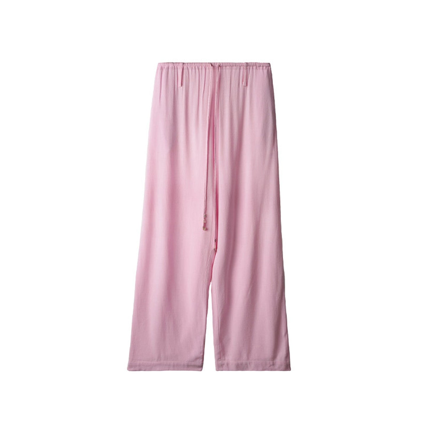 Linen Blend Air Wide-Leg Trousers