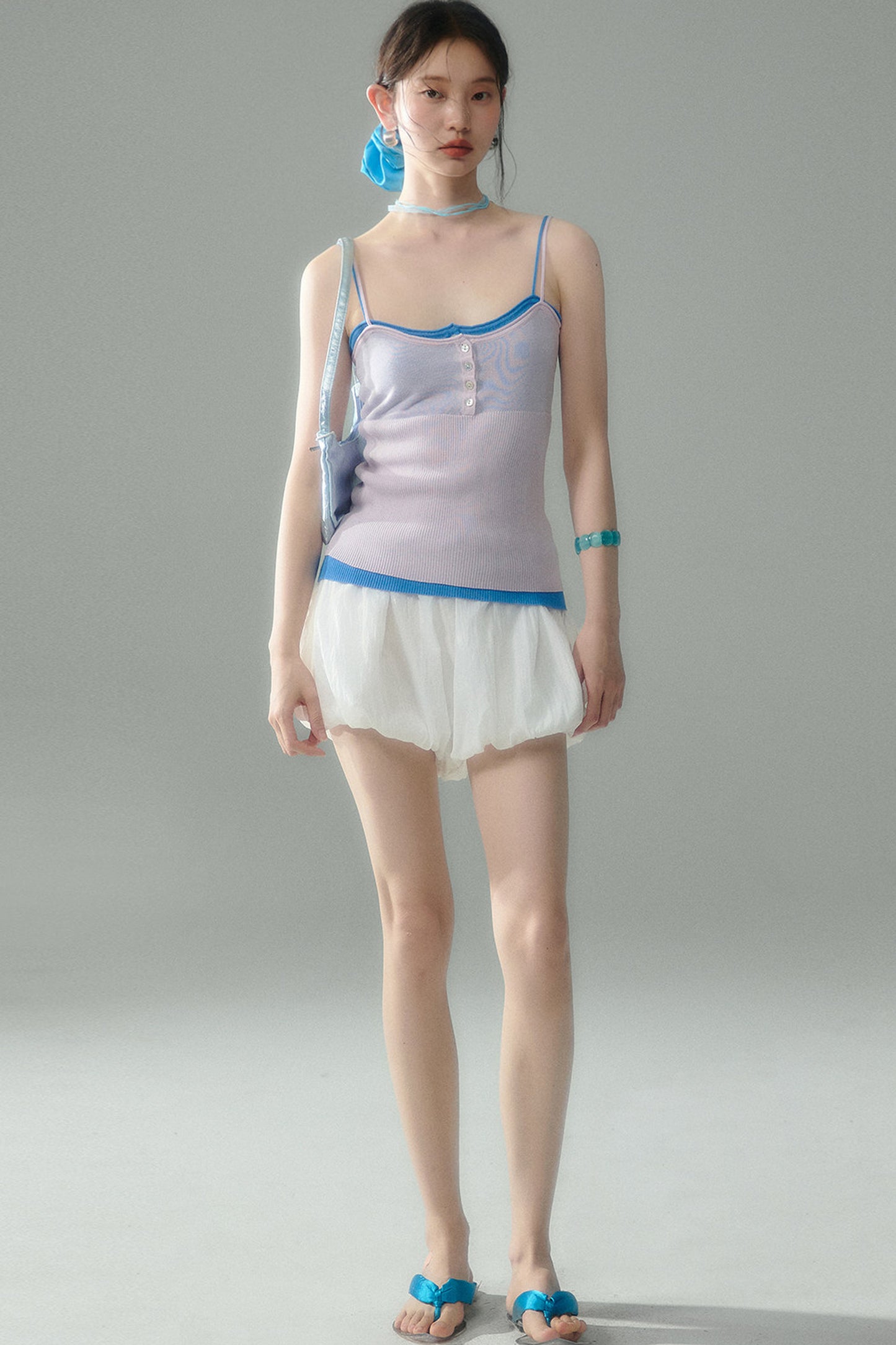 Drawstring Bloomers Shorts