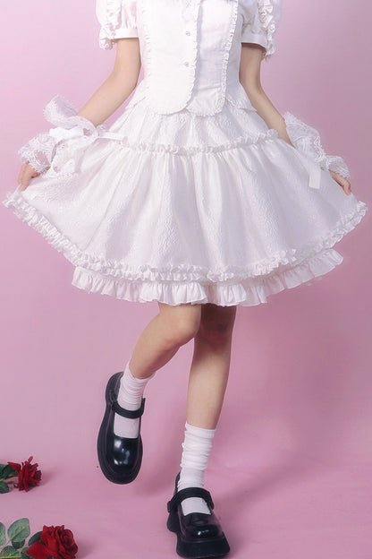 Heavenly Jacquard Princess Skirt