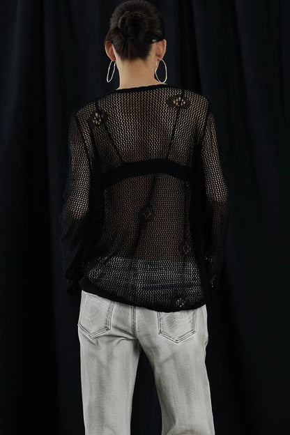 Maglia romantica bianco nuvola con spalle scoperte