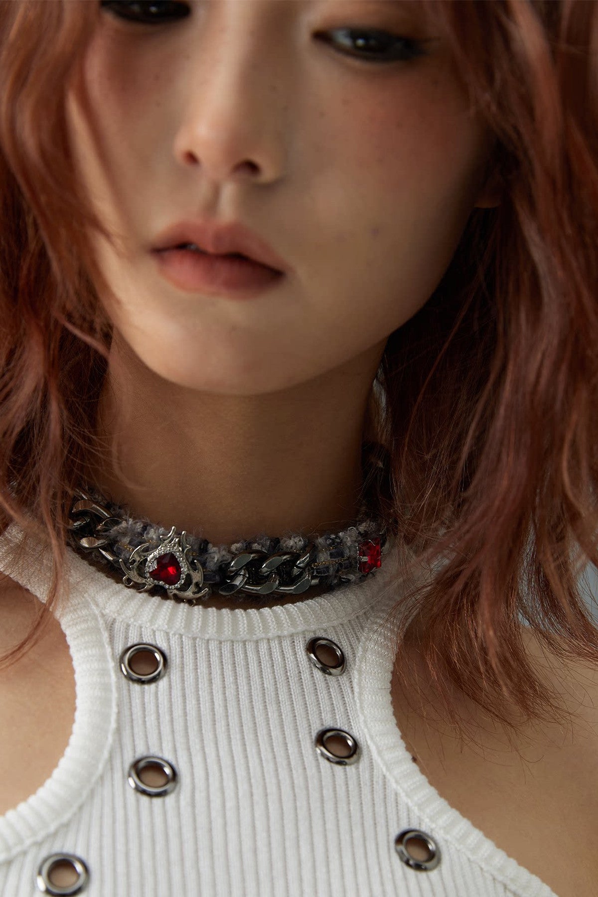 Punk Gothic Y2K Choker Necklace
