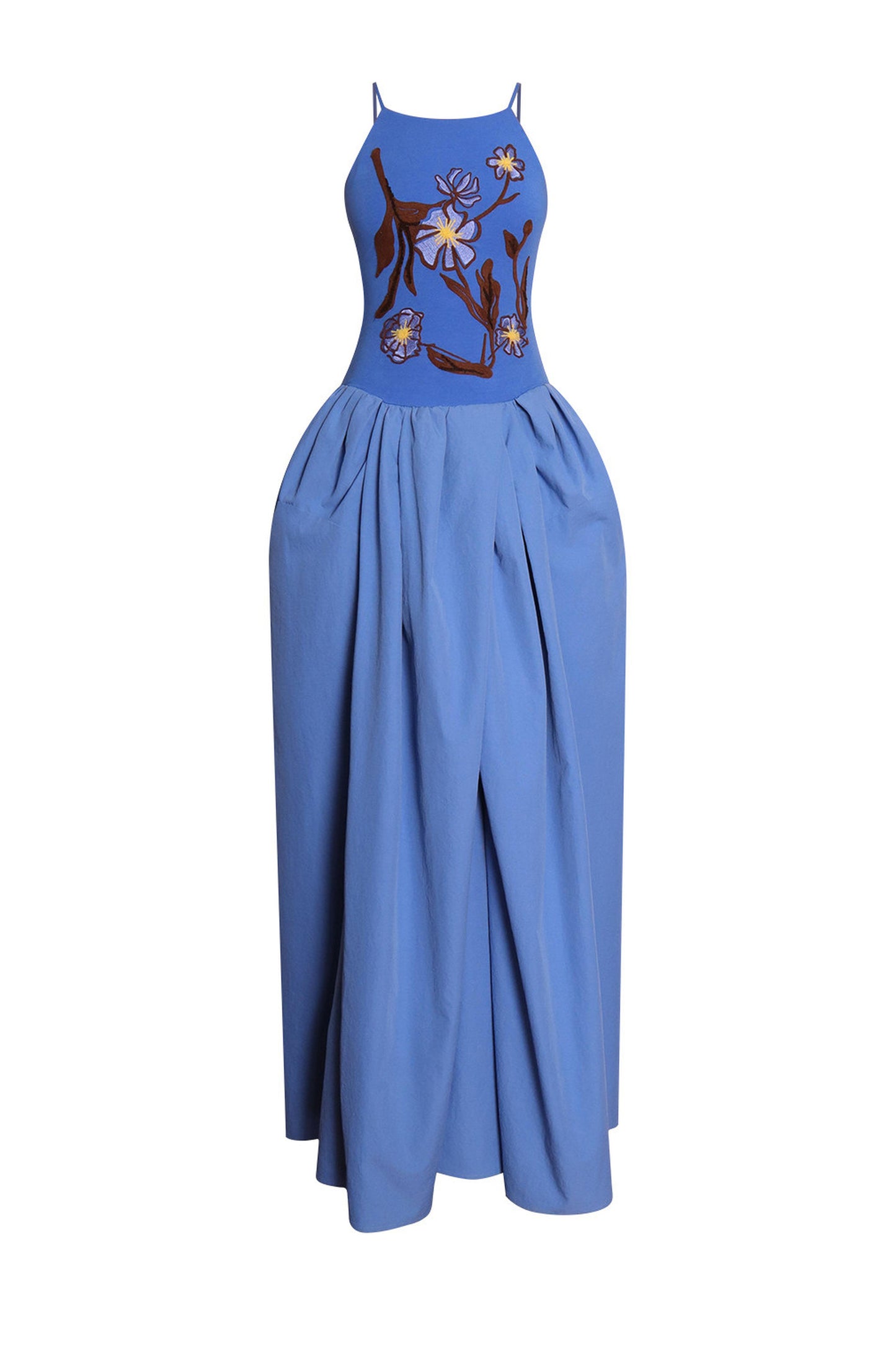 3D Embroidered Vacation Dress
