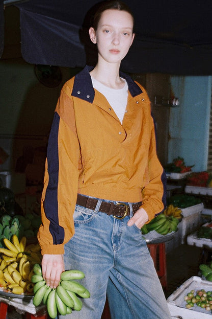 Vintage Hand-Painted Wide Leg Jeans Set