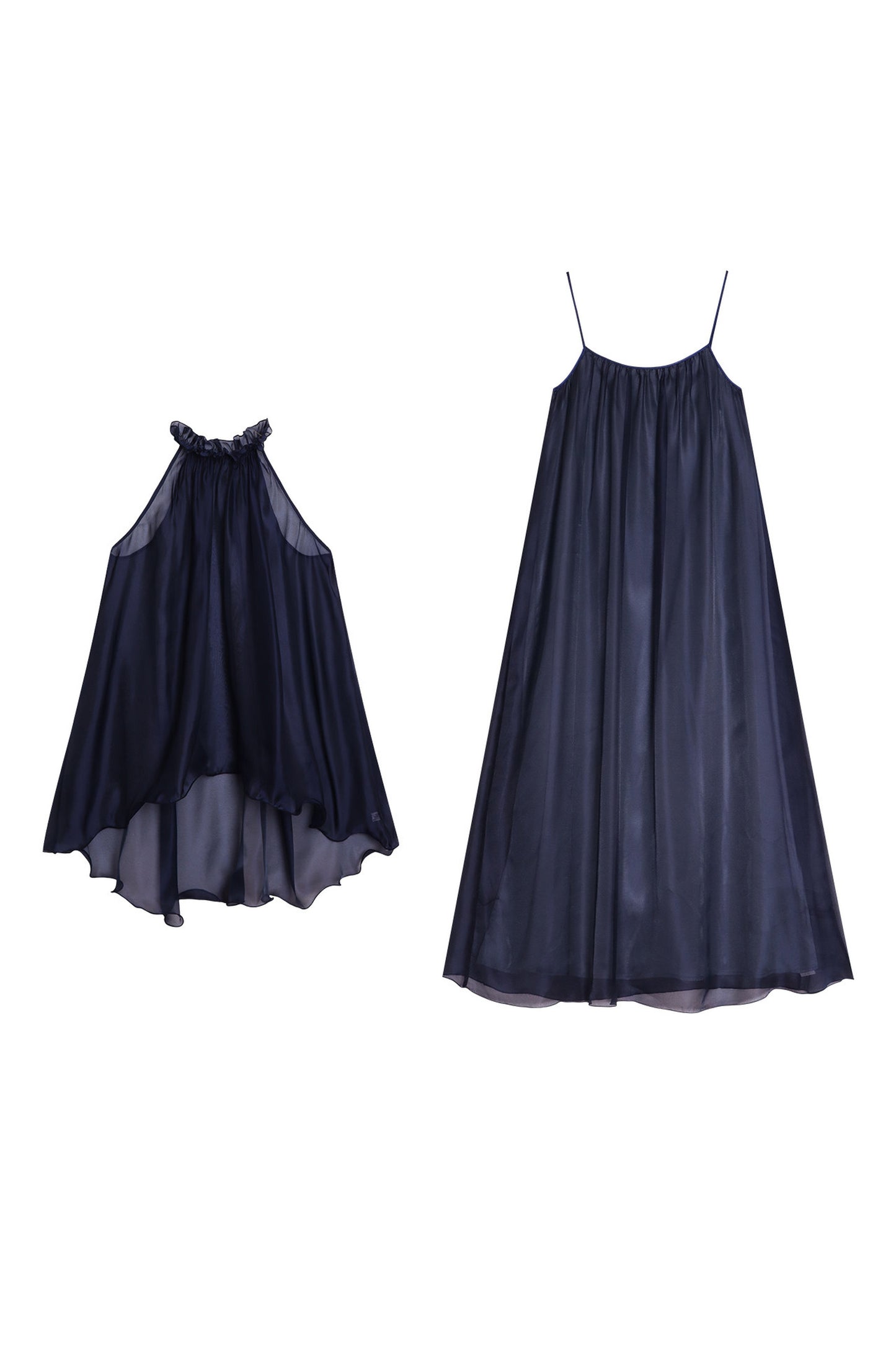 Pearlescent Gauze Dress Set
