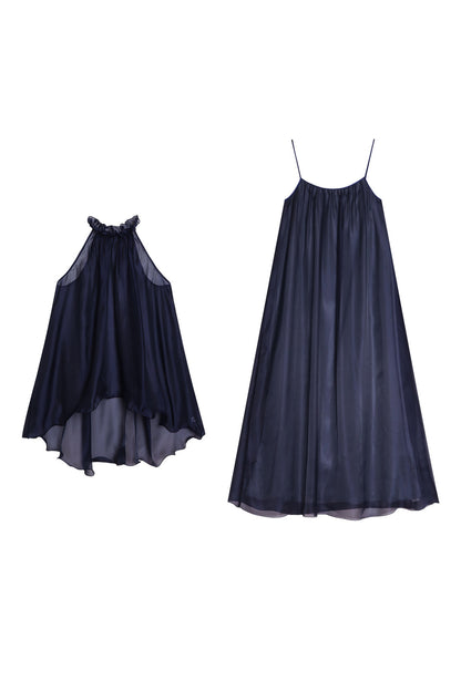 Pearlescent Gauze Dress Set