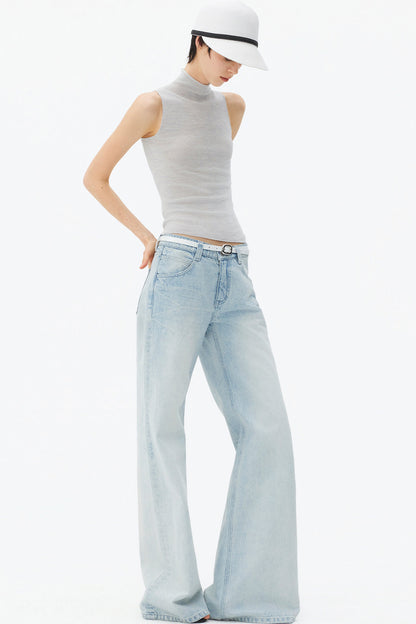 Superfine Merino Wool Seamless Turtleneck Vest