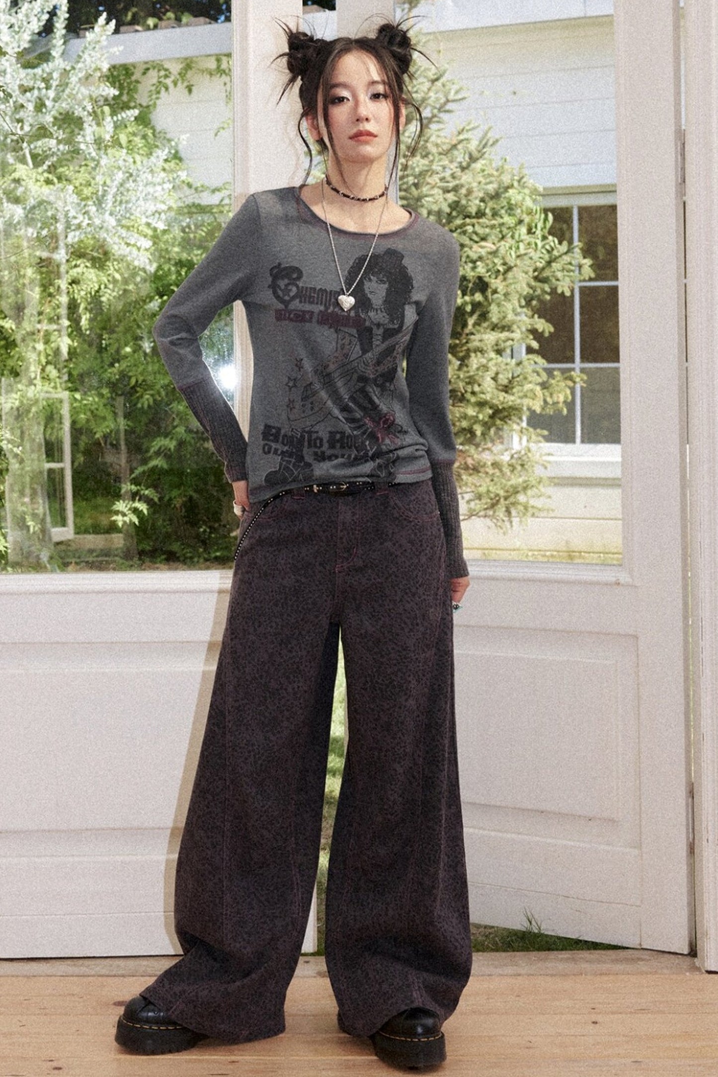 Punk Records Patchwork Top