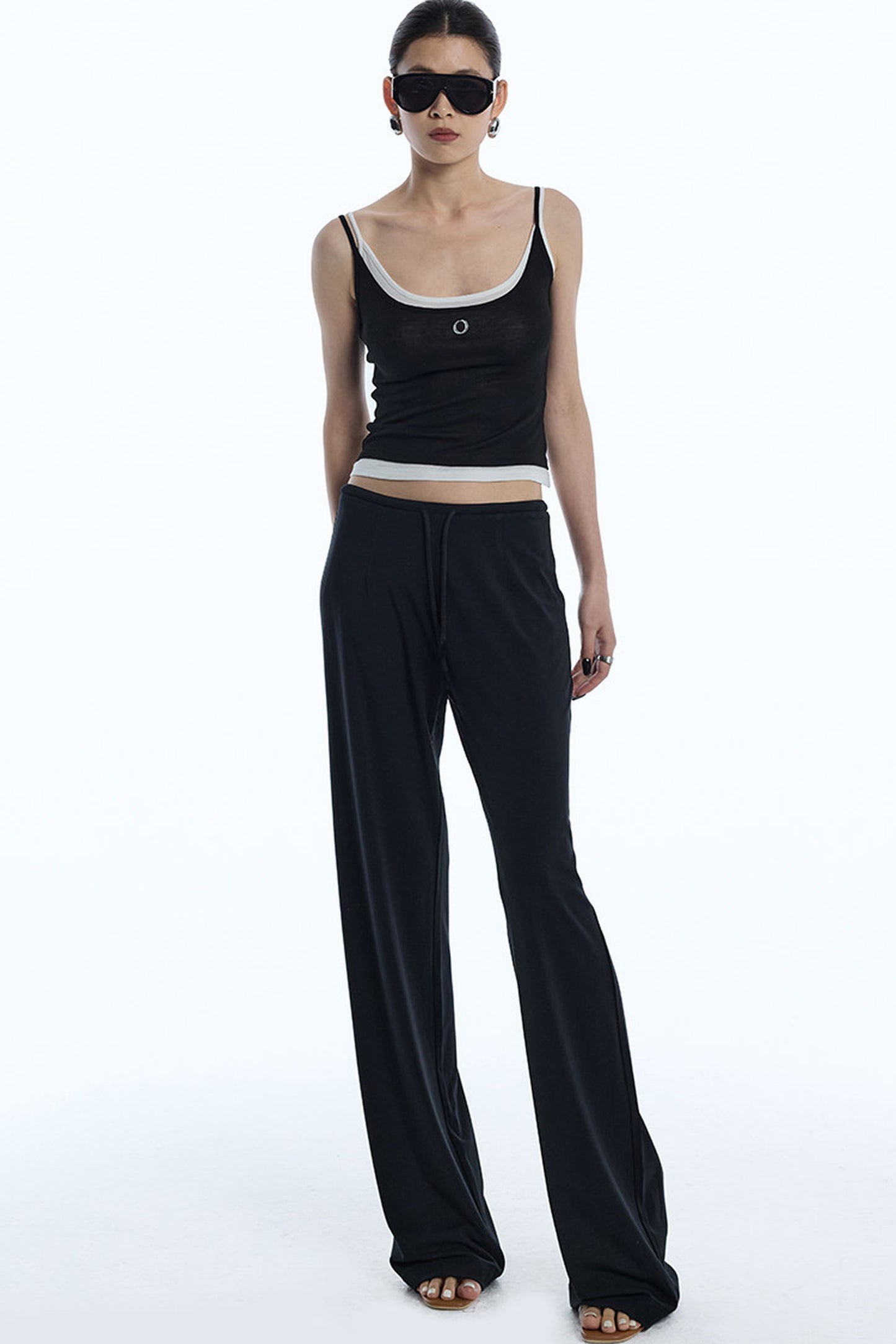 Loose Straight Casual Floor-Length Pants
