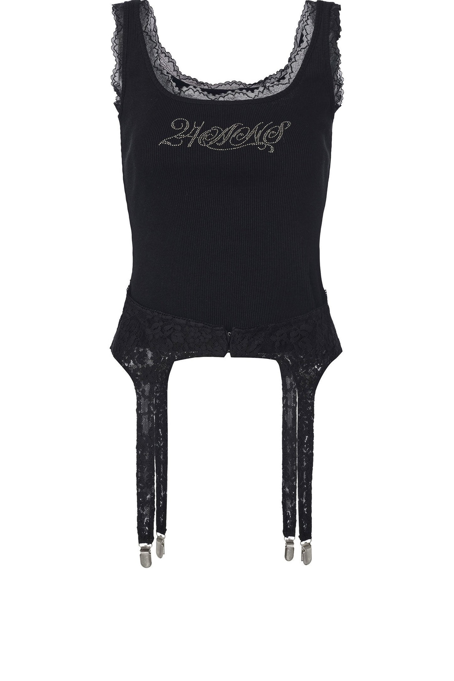 Detachable Lace Waist Camisole