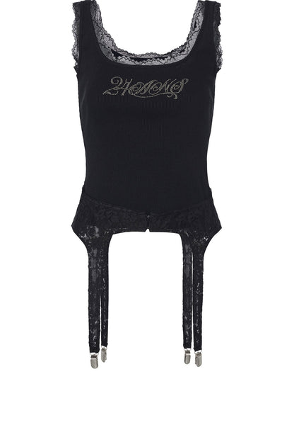 Detachable Lace Waist Camisole