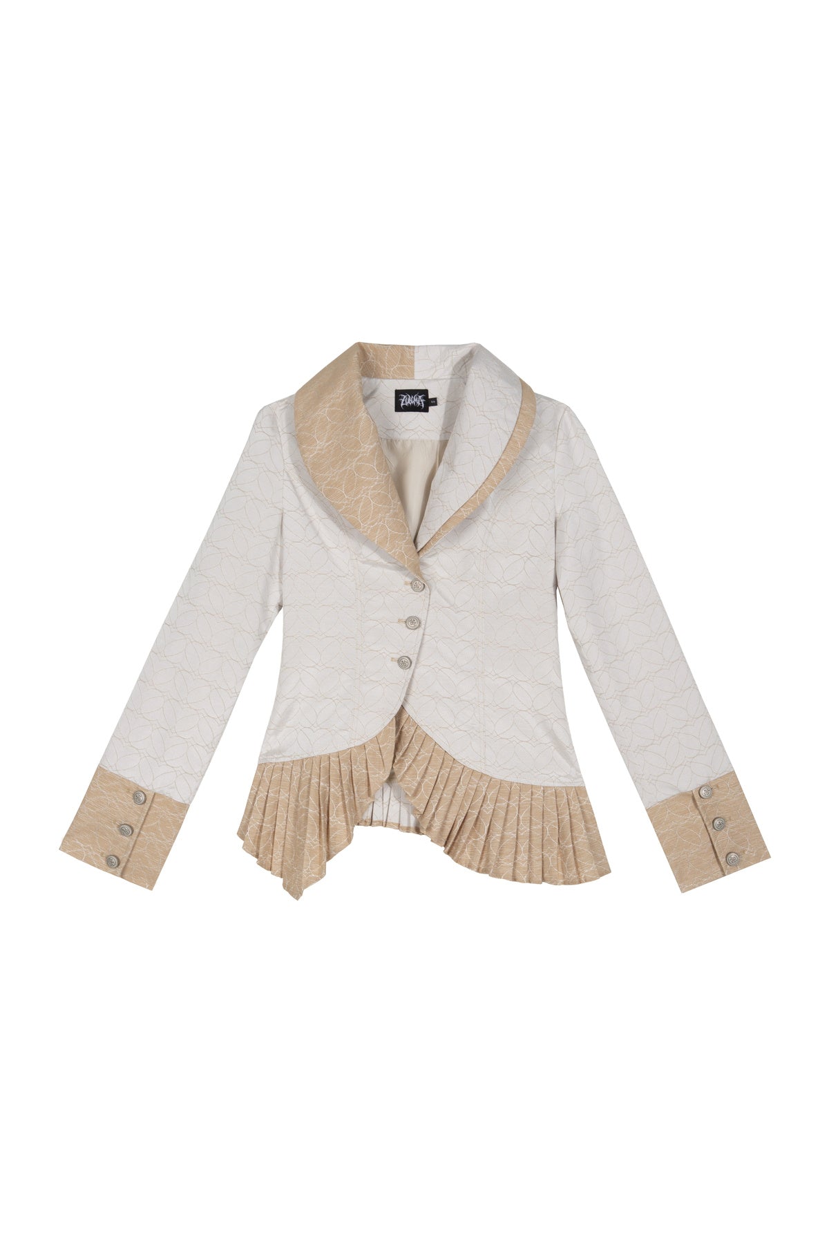 Asymmetrical Lapel Gothic Jacket