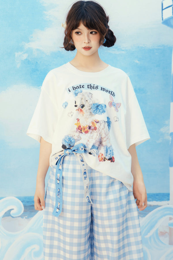 Echo Punk Collage Bear T-Shirt