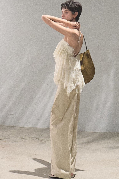 Wide Leg Cargo Pants