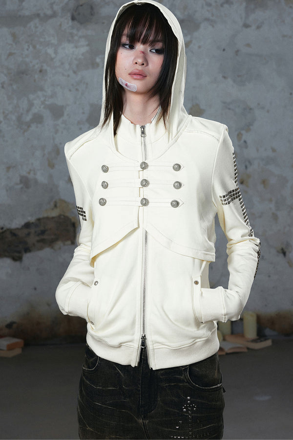 Napoleon Hooded Metal Jacket