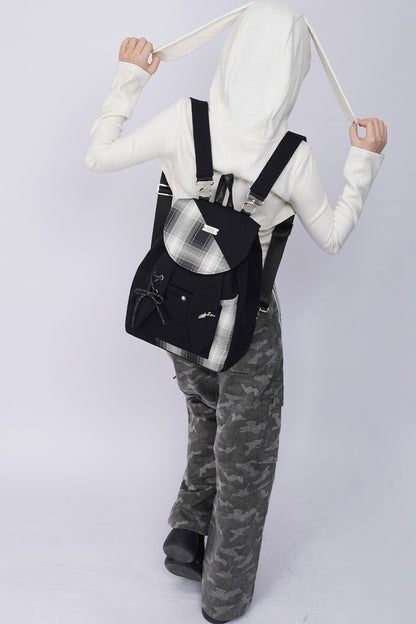 Outdoor Travel Cute Flip-Top Backpack