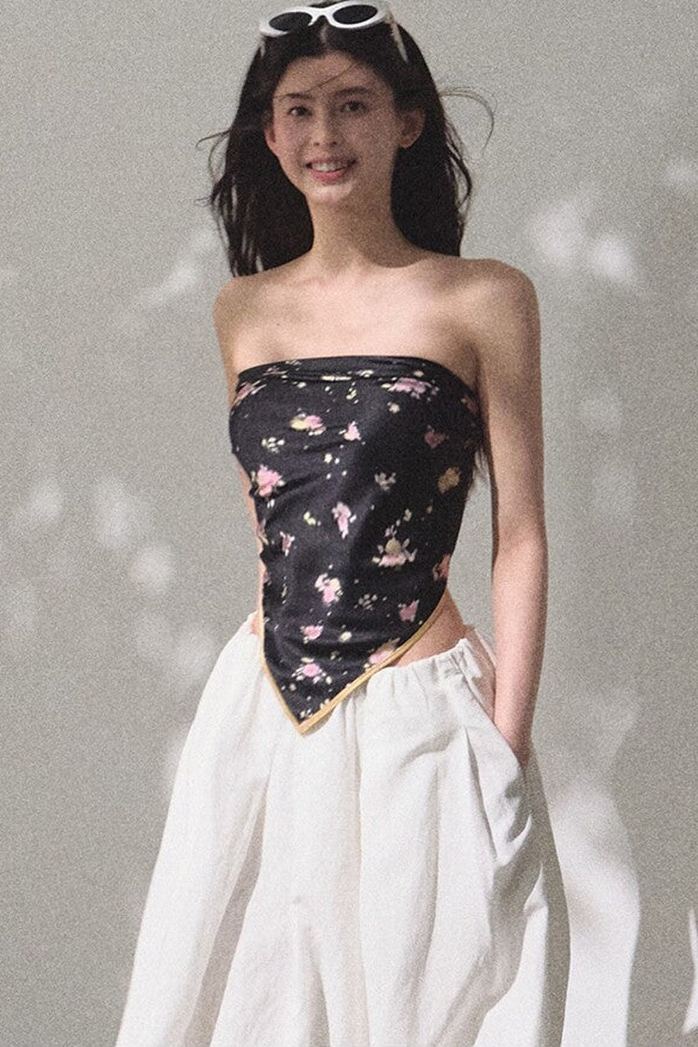 Mulberry Silk Magic Scarf Top