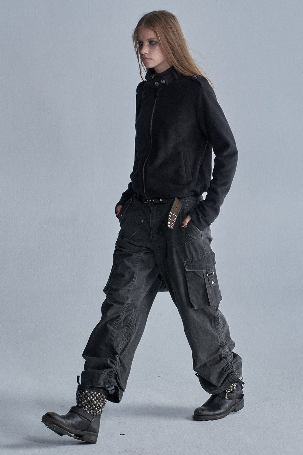 Loose Fleece Zip Jacket
