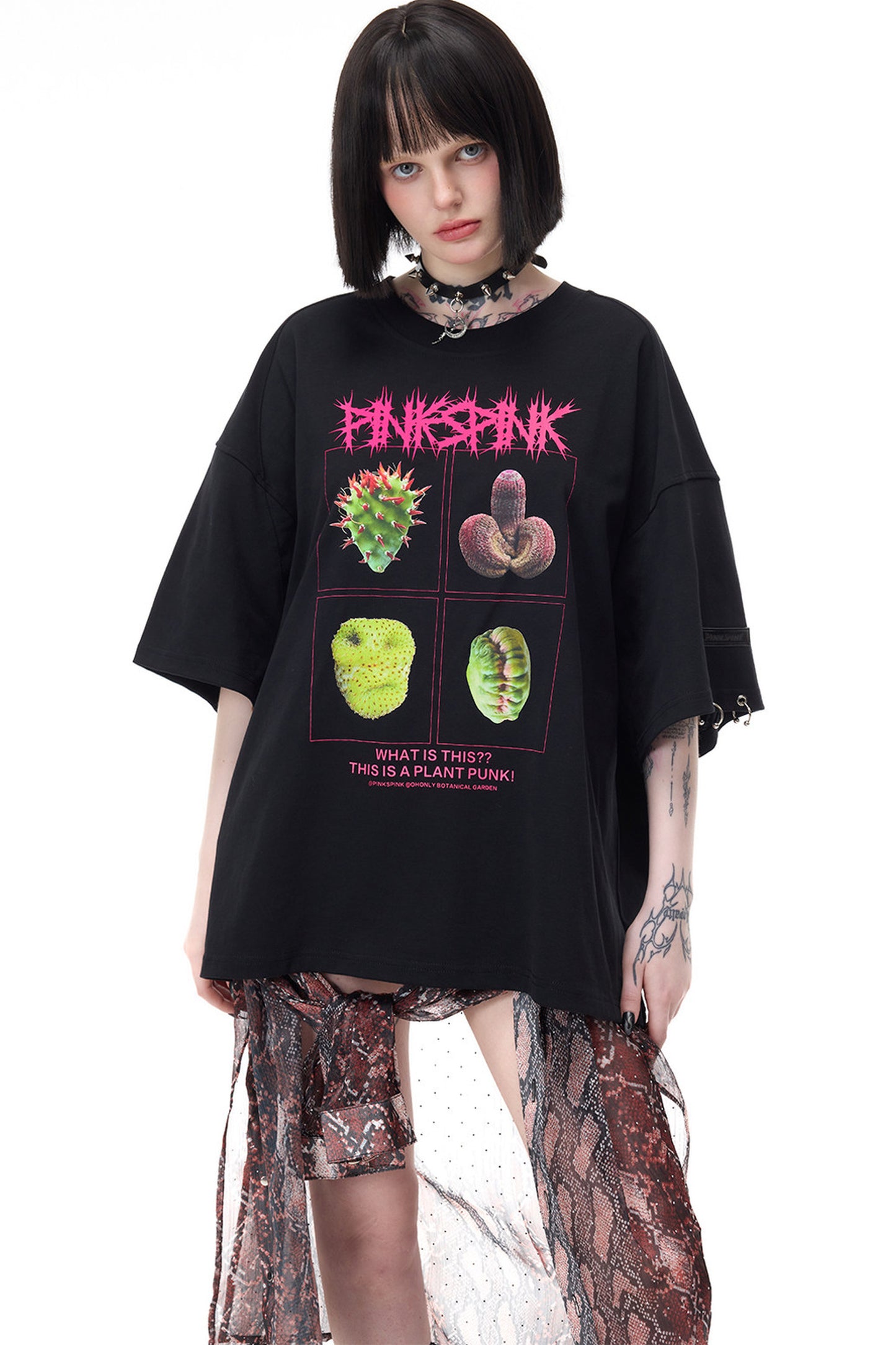 Plant Punk Concept Poster Print T-Shirt