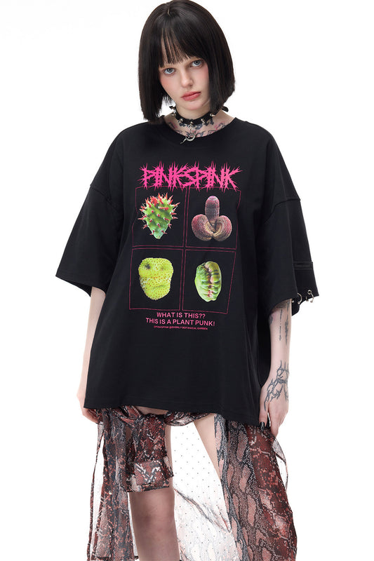 Plant Punk Concept Poster Print T-Shirt