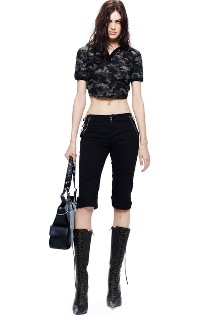 Light Mesh Jacquard Blouse