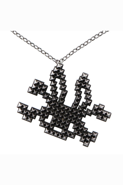 Rivet Rabbit Skull Necklace
