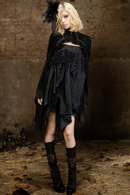 Gothic Punk Long-Sleeved Jacket