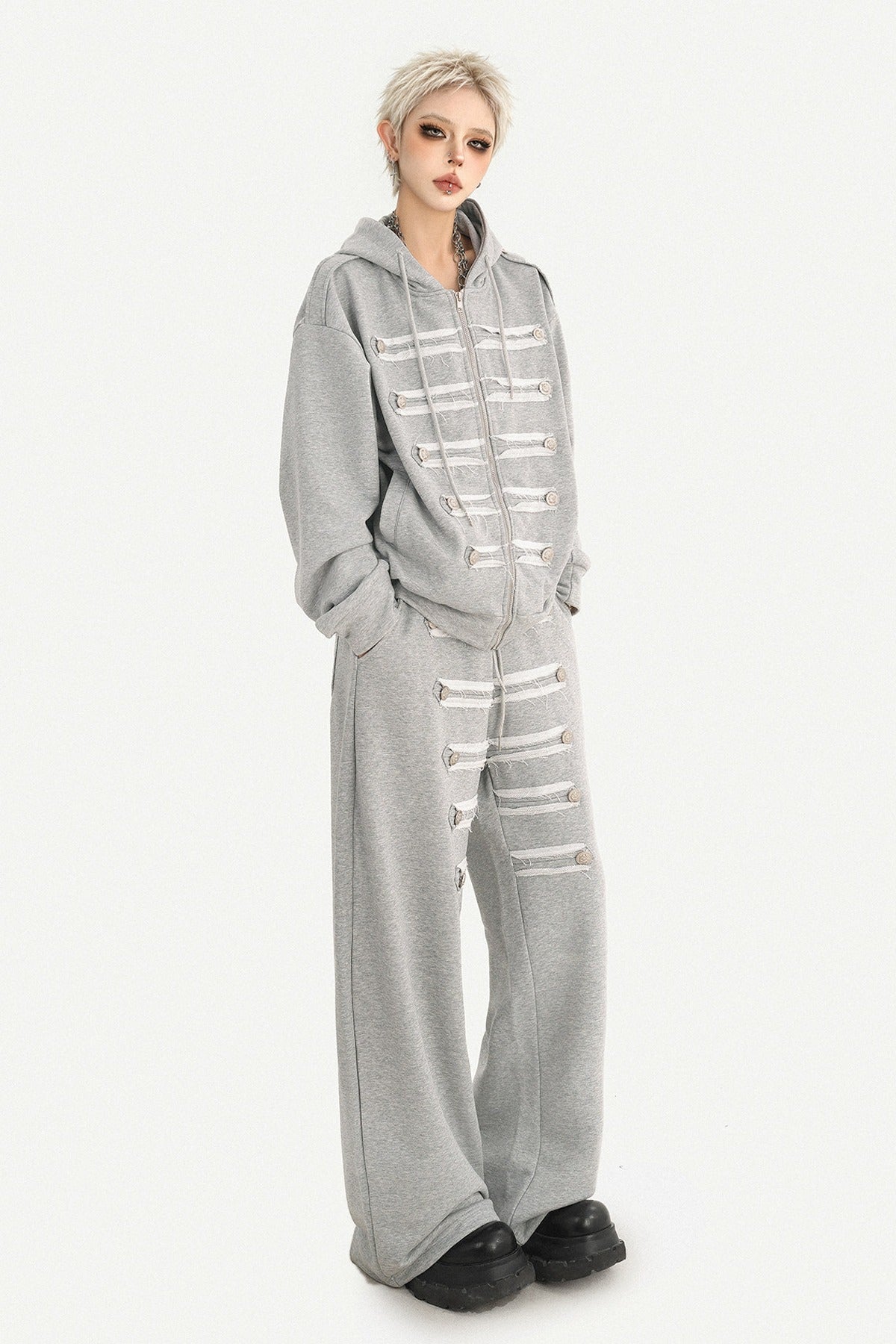 Autumn Niche Design Casual Two-Piece Set-Up