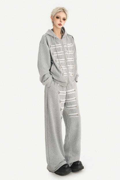 Autumn Niche Design Casual Two-Piece Set-Up