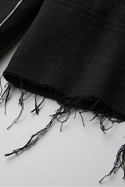 Loose Chinese Embroidered Cotton Linen Jacket