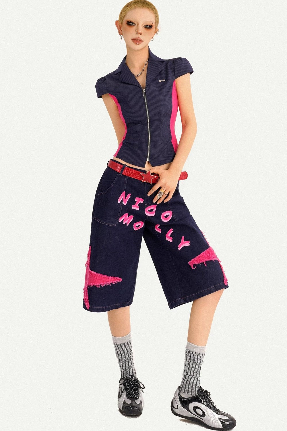 Y2K Loose Wide-Leg Jeans