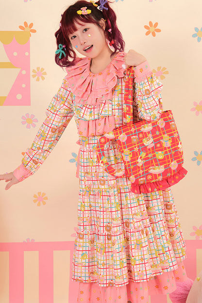 Showa Teacup Zipper Single Shoulder Bag