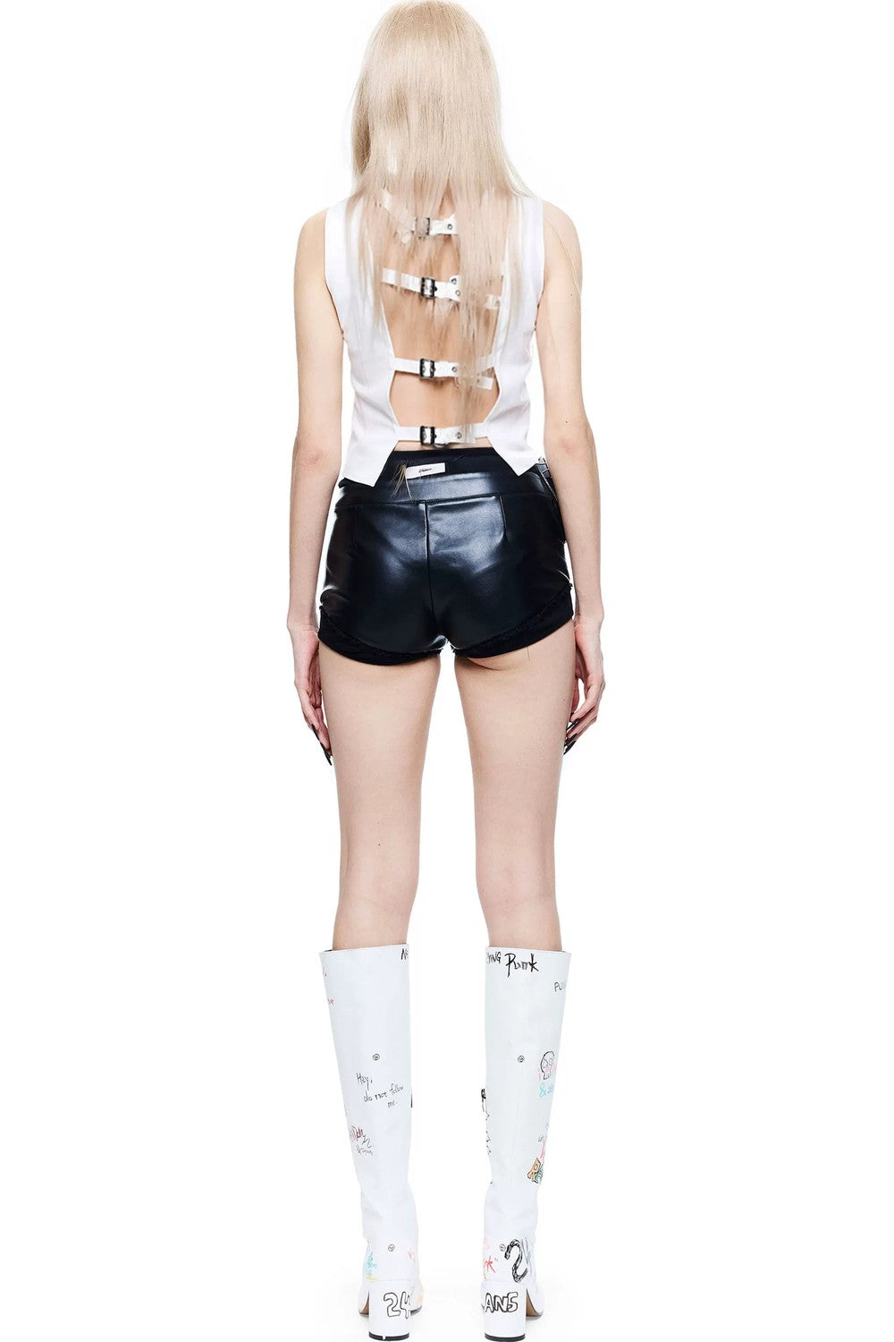 Punk Grunge Remake Camisole Top