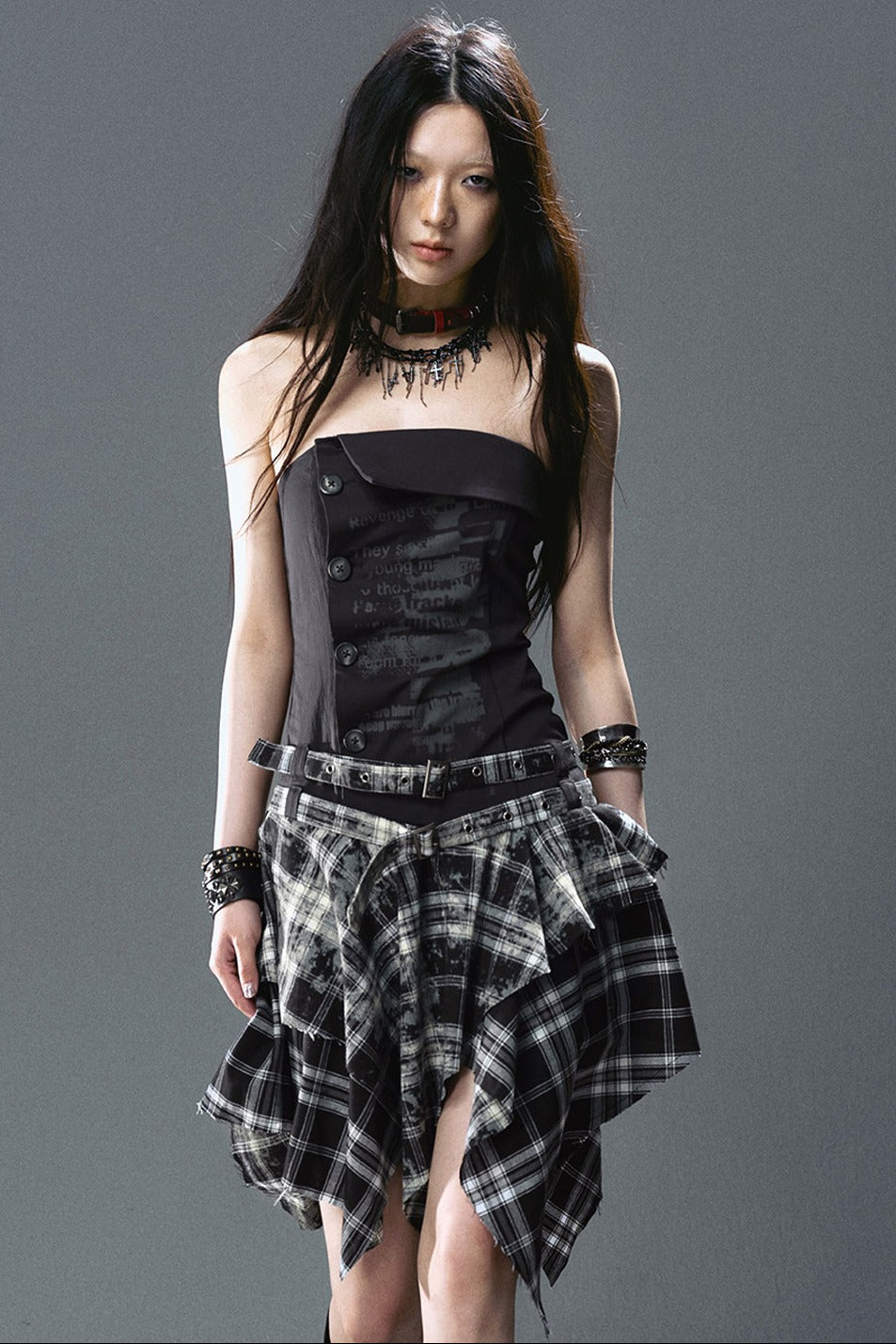 Sea Witch Patchwork Dress