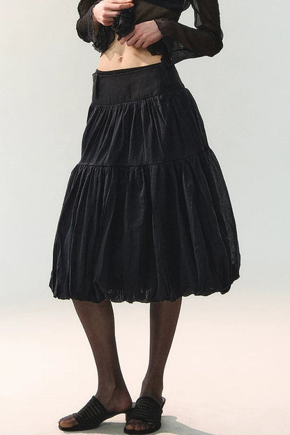 Mansha Tulle A-Line Skirt