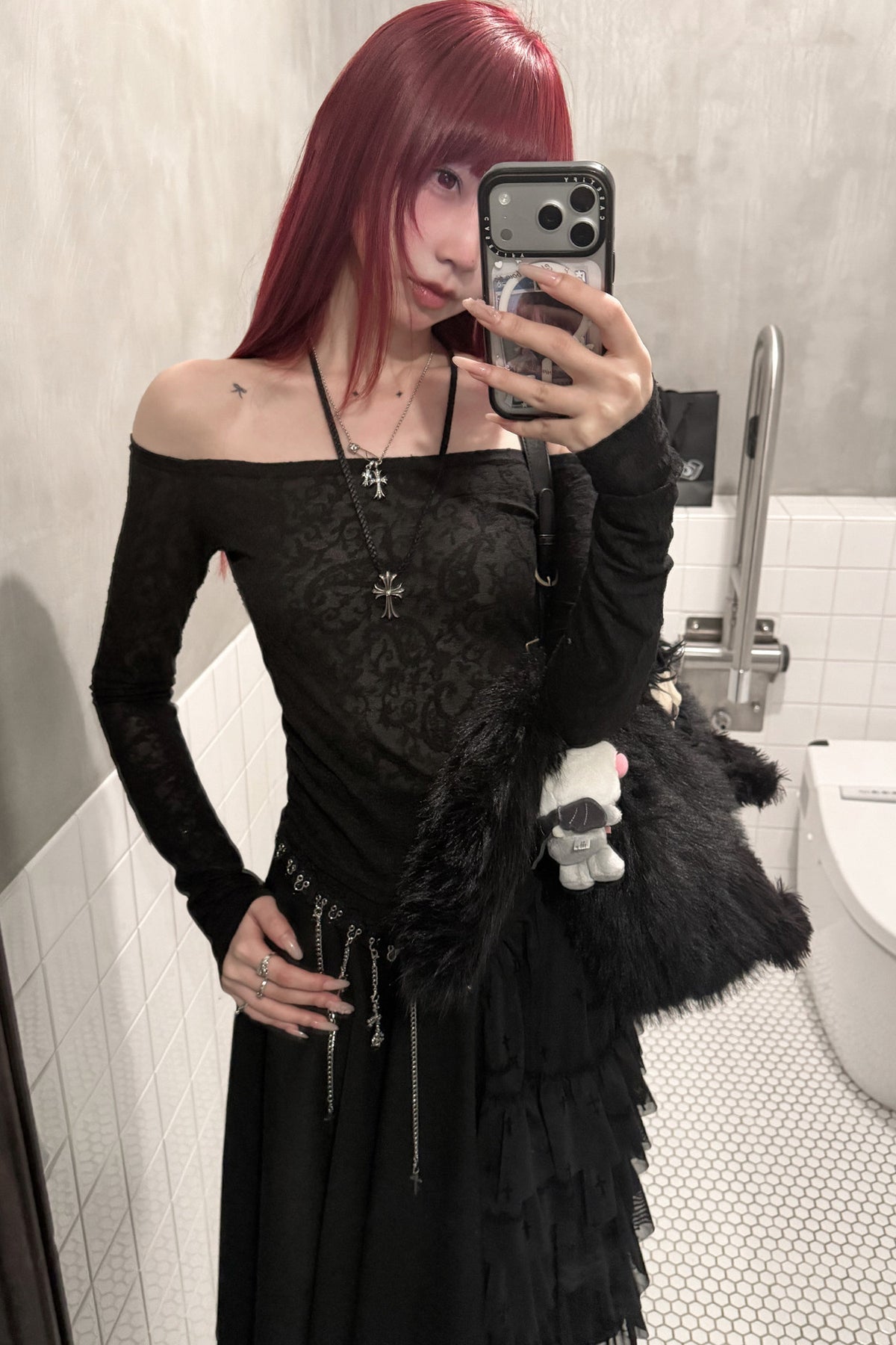 Lace Feather Bolero And Camisole Set-Up
