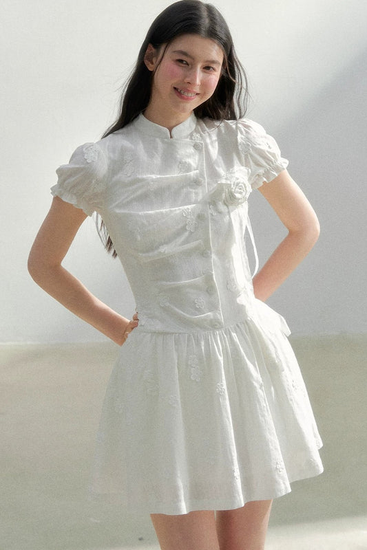 Retro Cheongsam Summer Dress