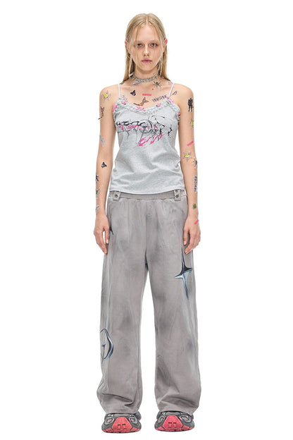 Doppellagiges Spitzen-Camisole