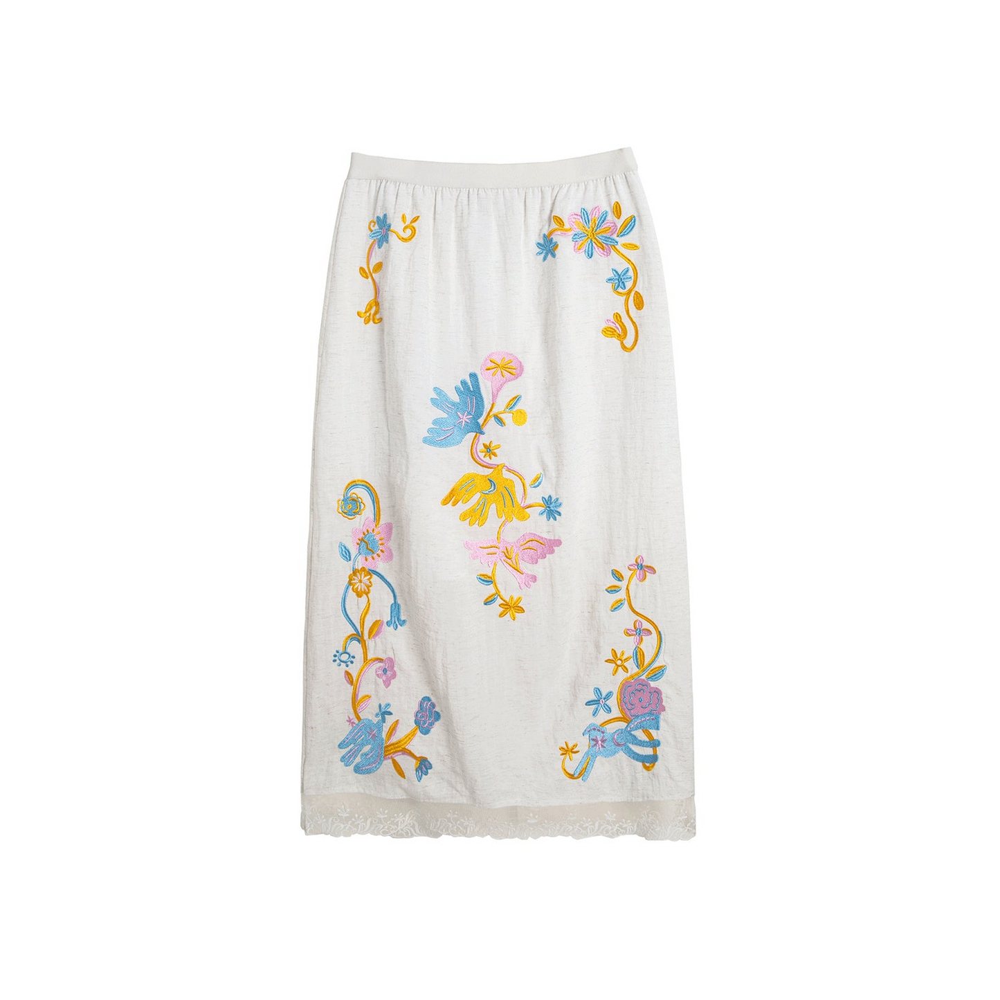 Pony Embroidery Cotton Linen Set-Up