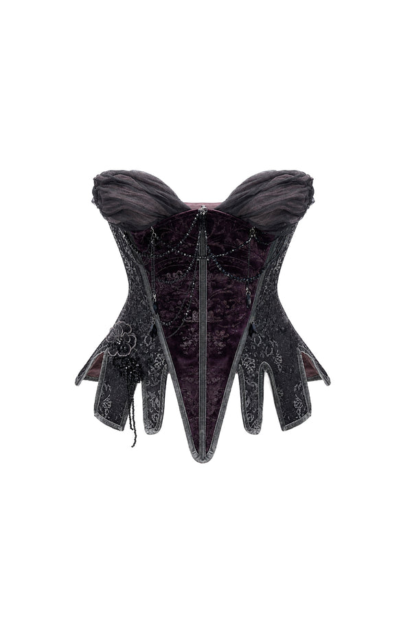 Butterfly Ghost Fishbone Corset