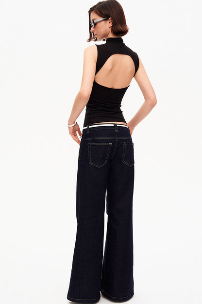 Tencel Wool Backless Vest