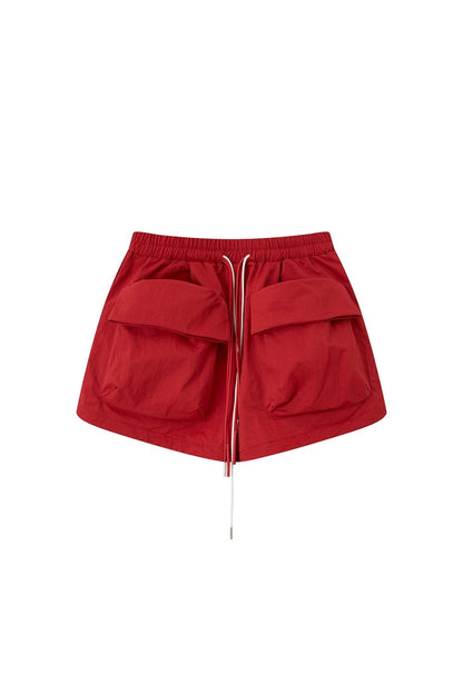 Cuffed Cargo Pants Shorts